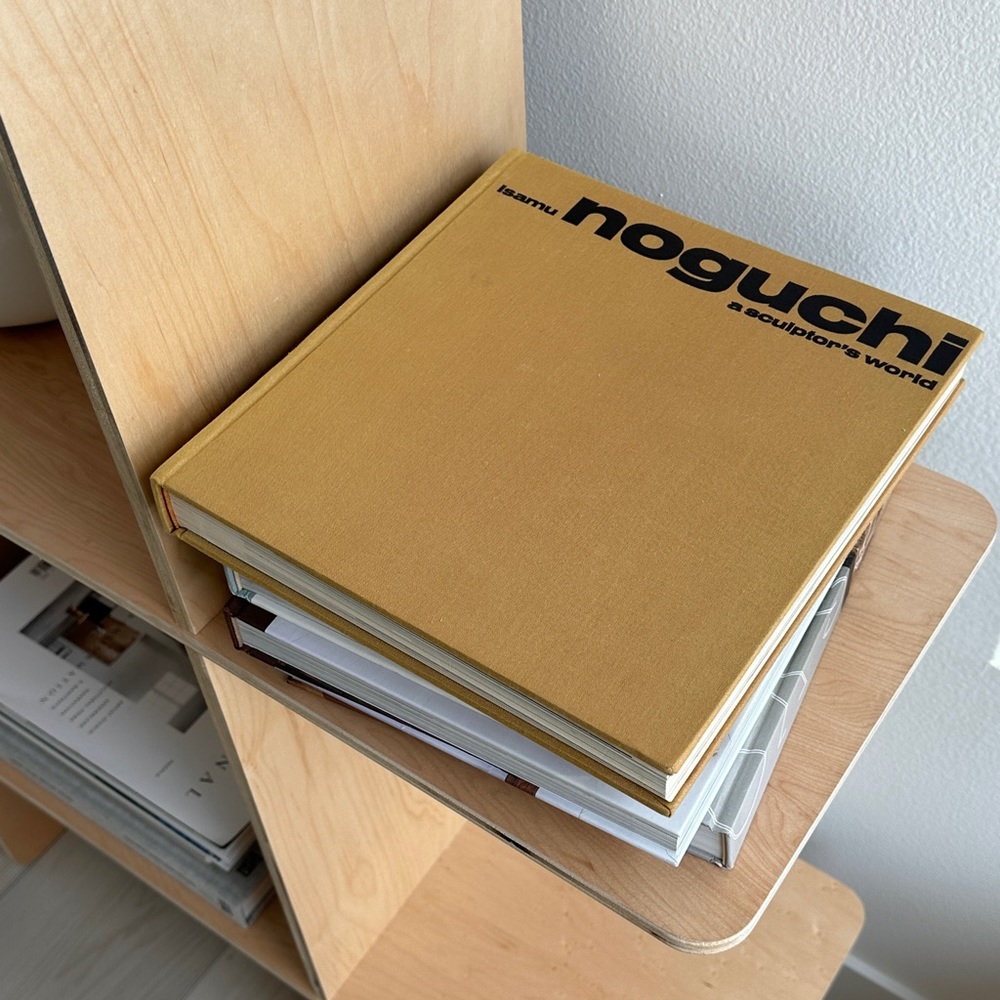 Vintage Isamu Noguchi A Sculptor's World Book , First Edition from 1968.